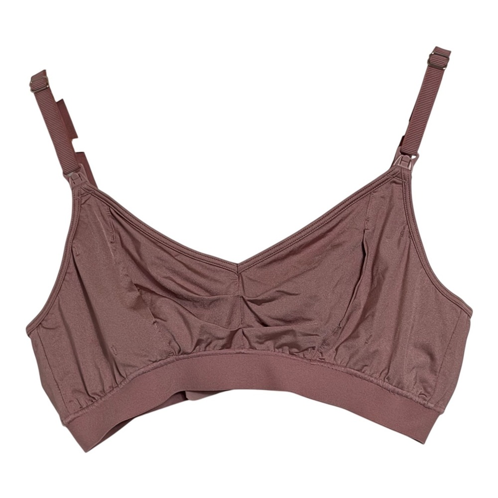 Bodily The Everything Bra Nursing Maternity Bralette Mauve Size S